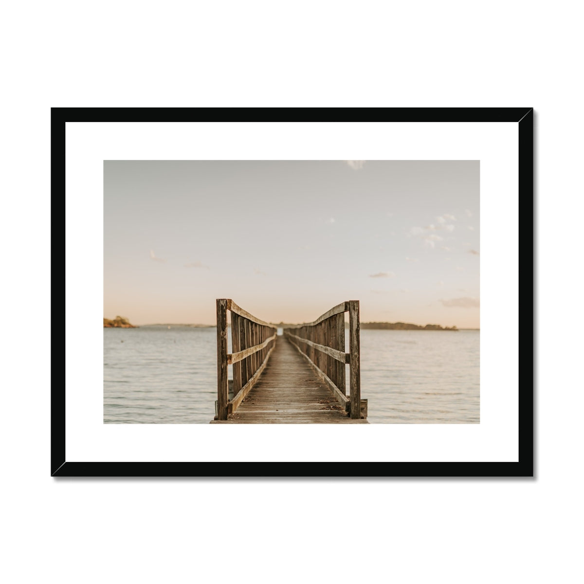 Manchester By the Sea  Framed & Mounted Print
