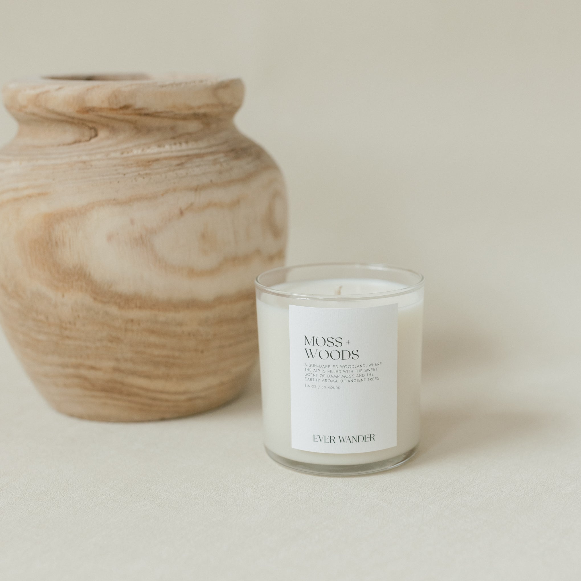 Moss + Woods Candle